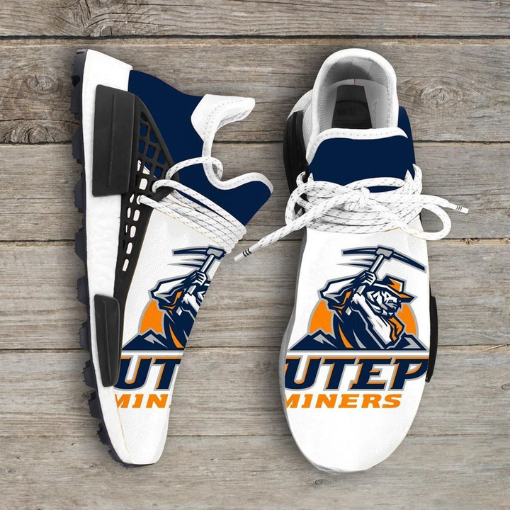Utep Miners Ncaa Nmd Human Race Sneakers Sport Shoes Running Shoes