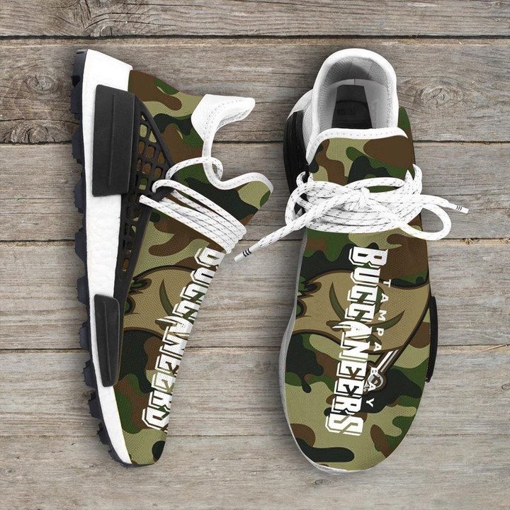 Camo Camouflage Tampa Bay Buccaneers Nfl Sport Teams Nmd Human Race Sneakers Sport Shoes Running Shoes