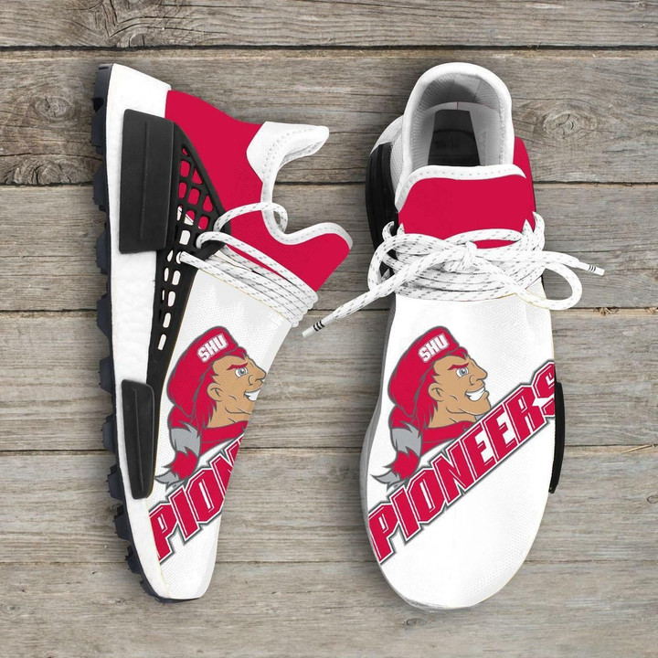 Sacred Heart Pioneers Ncaa Nmd Human Race Sneakers Sport Shoes Trending Brand Best Selling Shoes 2019 Shoes24469
