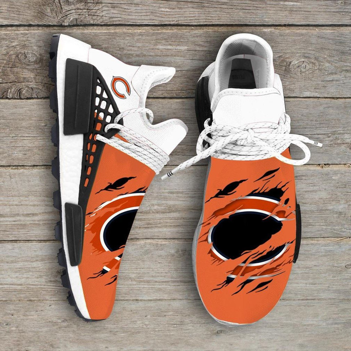 Chicago Bears Nfl Sport Teams Nmd Human Race Sneakers Sport Shoes Running Shoes