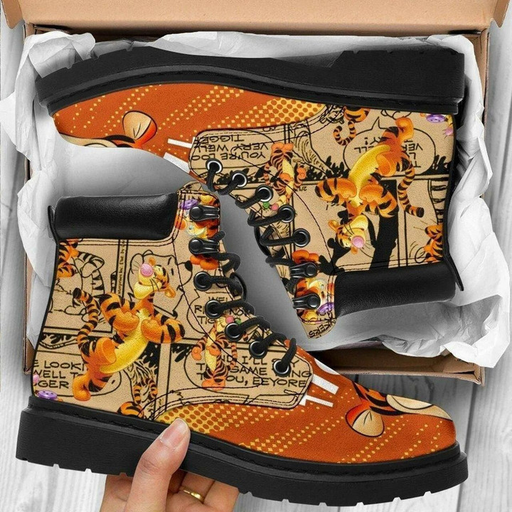 Tigger Character Timberland Boots Men Winter Boots Women Shoes Shoes22501