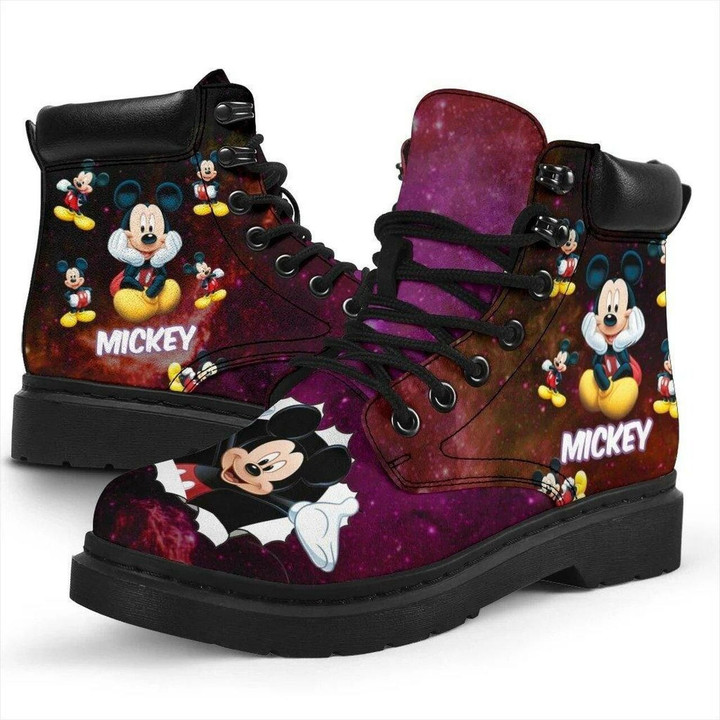 Mickey Character Timberland Boots Men Winter Boots Women Shoes Shoes22491