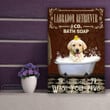 Labrador Retriever & Co. Bath Soap Wash Your Paws  - Posters Canvas Prints Wall Art