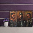 Ice Cube 2Pac Tupac Snoop Dog Royal Costume Legend Rapper Signed Poster Wall Art Print Decor Canvas Prints