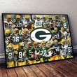 Green Bay Packers Legends Players Signatures For Fan Print Wall Art Decor Canvas Poster Canvas - MakedTee