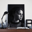 Selena Gomez Digital Print Rapper Singer Custom Mu Canvas - MakedTee
