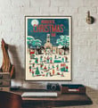Wonderful Christmas Time Print Wall Art Decor Canvas - MakedTee