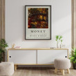 Monet Exhibition The Japanese Footbridge Gallery Quality Printed Wall Art Decor Canvas - MakedTee