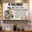 In This House We De Autism Prevention Hope For A Better Day Family Gift Home Decor Print Wall Art Canvas - MakedTee