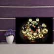 Neil Peart At His Kit Canvas Prints