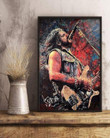 Motorhead Legend Rock Oil Paint Signed Wall Art Print Canvas - MakedTee
