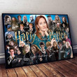 Harry Potter Jk Rowling Casts Signature For Fan Printed Wall Art Decor Canvas - MakedTee
