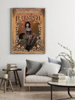 Just An Amazing Lady Black Cat And Girl Printed Wall Art Decor Canvas - MakedTee