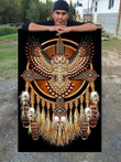 Native American Dreamcatcher Owl Wall Art Print Canvas - MakedTee