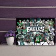 Philadelphia Eagles Legends Signed For Fan Matte Canvas Prints - MakedTee