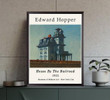 Edward Hopper Exhibition Gallery Quality Print House By The Railroad Print Wall Art Decor Canvas - MakedTee