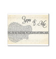 Dave Matthews Band You And Me Together We Could Do Anything Lyric Guitar Typography Wall Art Print Decor Canvas - MakedTee