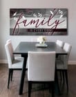 Family Is Everything Print Wall Art Decor Canvas - MakedTee