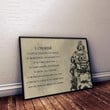 Soldier I Choose To Live By Choice Not By Chance To Be Motivated Not Manipulated Print Wall Art Decor Canvas Poster Canvas - MakedTee