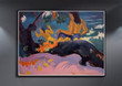 Paul Gauguin Gallery Quality Print By The Sea Print Wall Art Decor Canvas - MakedTee