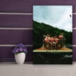 Neil Peart With His Drum Kit On River Print Wall Art Canvas Prints
