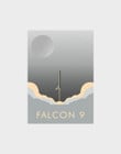 Falcon 9 Space X Dragon Day Launch Nasa Usaspace Printed Wall Art Decor Canvas - MakedTee