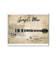 Lynyrd Skynyrd Simple Man Lyric Guitar Typography Band Member Signed Wall Art Print Decor Canvas - MakedTee