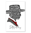 Tombstone Quotes Doc Holliday Typography Signed Wall Art Print Decor Canvas Poster Canvas - MakedTee