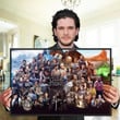 Game Of Thrones All Cast Signed Poster Wall Art Print Decor Canvas - MakedTee