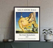 Salvador Dali Gallery Quality The Great Masturbator Print Wall Art Decor Canvas - MakedTee