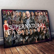 Supernatural Tv Series All Actors Signature For Fan Printed Wall Art Decor Canvas - MakedTee