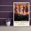 Egon Schiele Four Trees Supreme Quality Print Wall Printed Wall Art Decor Canvas Prints