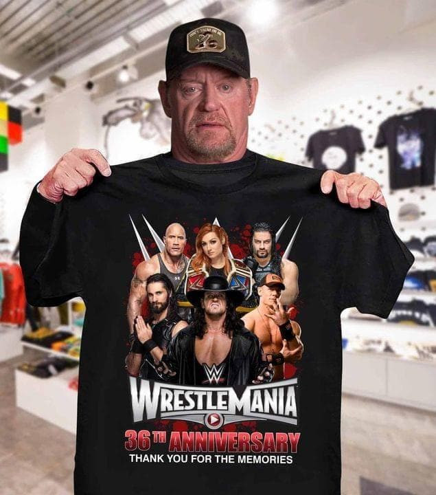 Wrestlemania 36Th Anniversary For Fans Canvas - MakedTee