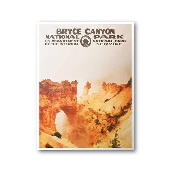 Bryce Canyon National Park Wall Art Print Decor Canvas - MakedTee