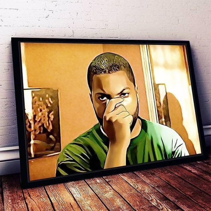 Friday Ice Cube Bathroom Smell Poster Wall Art Print Decor Canvas - MakedTee