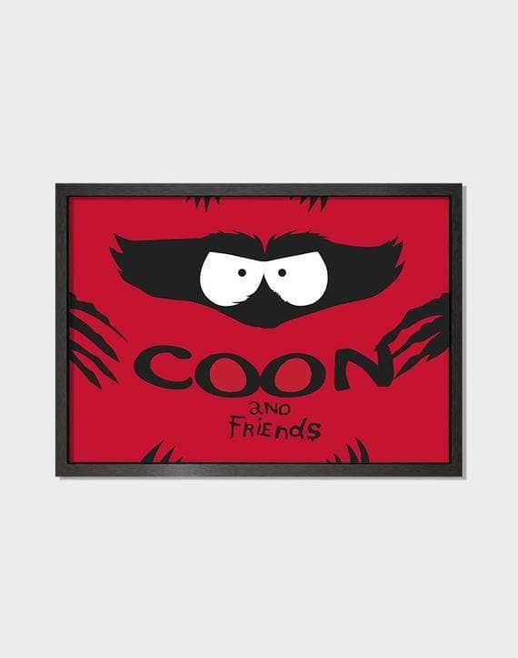 South Park Coon And Friends Satan Wall Printed Wall Art Decor Canvas - MakedTee