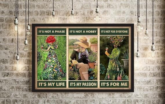 Its Not A Phase Its My Life My Passion Its For Me Printed Wall Art Decor Canvas - MakedTee