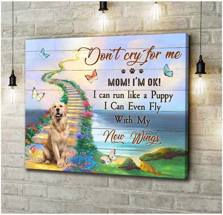Don'T Cry Dog Wall Canvas Poster Wall Art