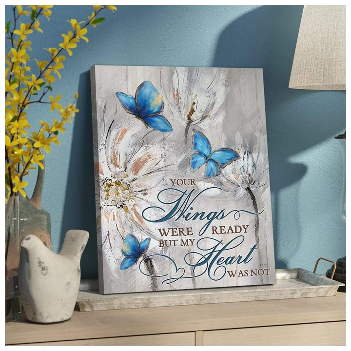 Your Wings Butterfly Wall Canvas Poster Wall Art