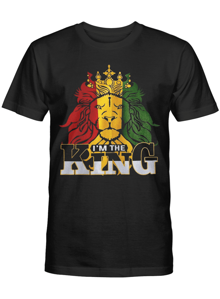 Lion shirt gift for king i am the king tshirt