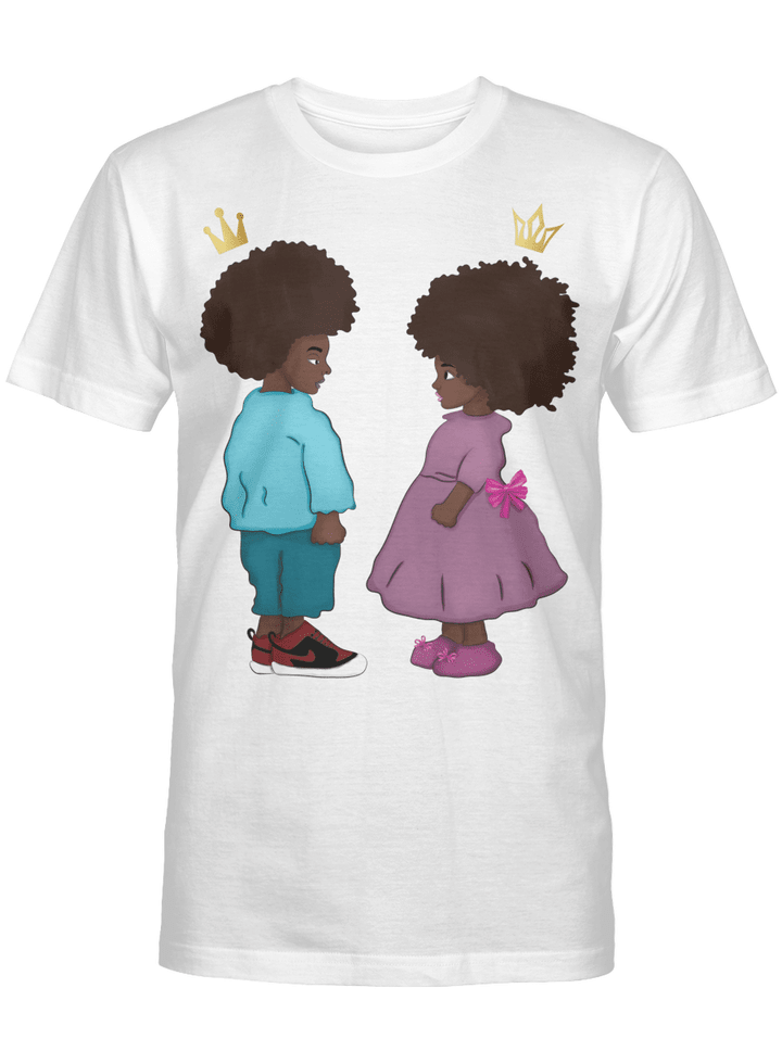 couple shirt for black couple kid cute tshirt Valentine's day gift