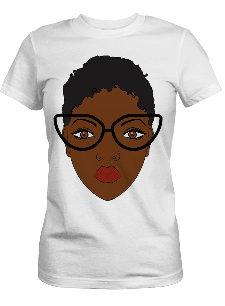 shirt for black women shirt natural short hair black women art for black girl