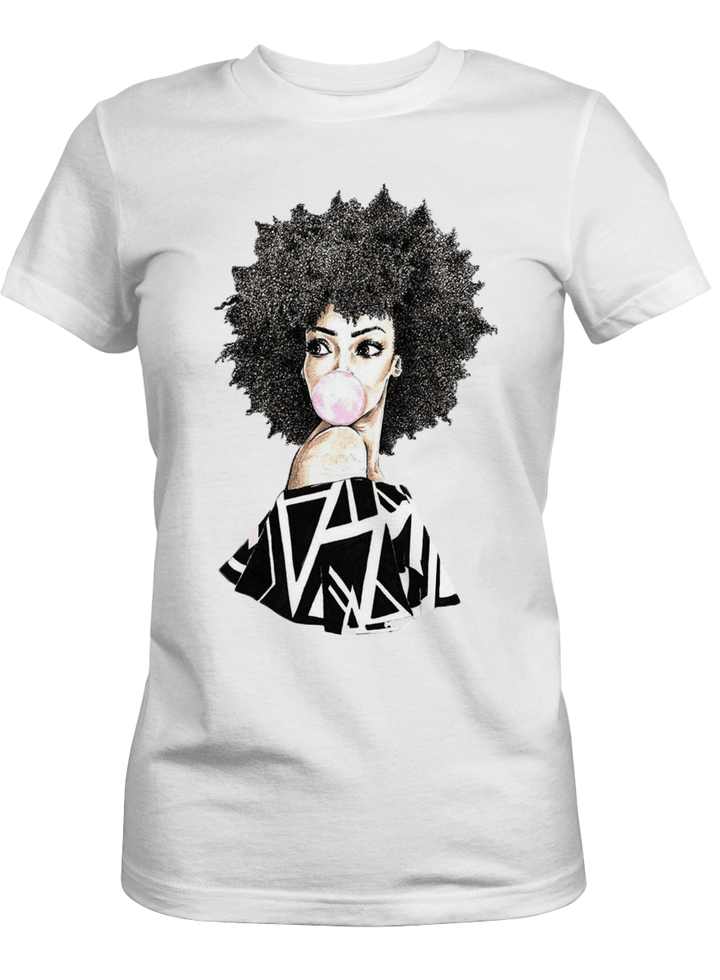 Shirt for black girl beautiful art shirt for black women