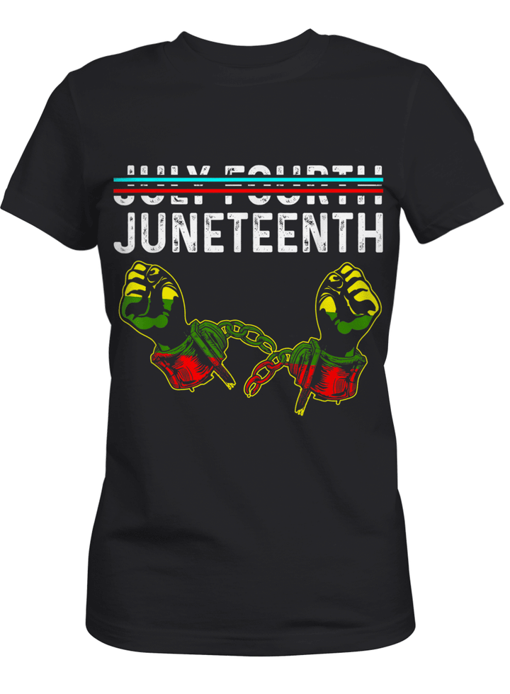 July fourth juneteenth stronger shirt for juneteenth day