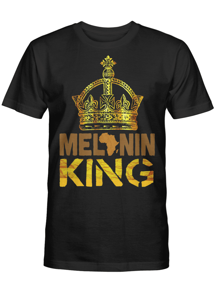 Melanin king shirt black history shirt