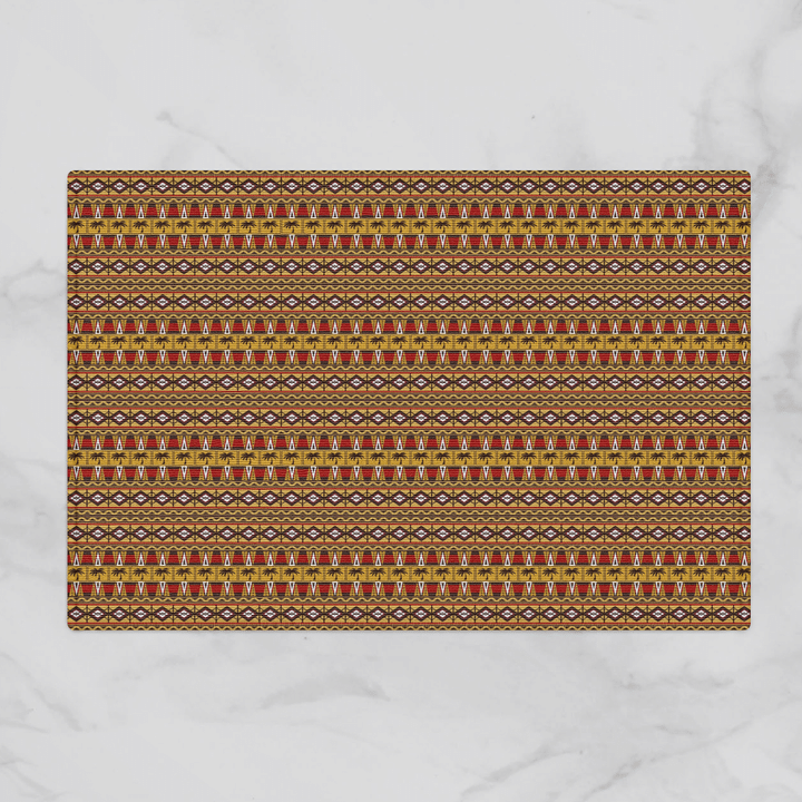African american gifts african pattern door mat