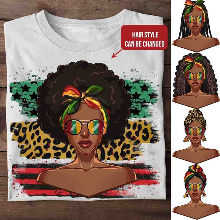 Personalized shirt juneteenth girl for black girl shirt for black woman