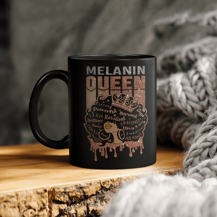 Mug for queen melanin queen gifts black girl mugs