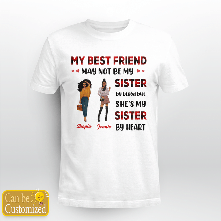Personalized shirt to my best friends shirt for black girl shirt for 2 black friend
