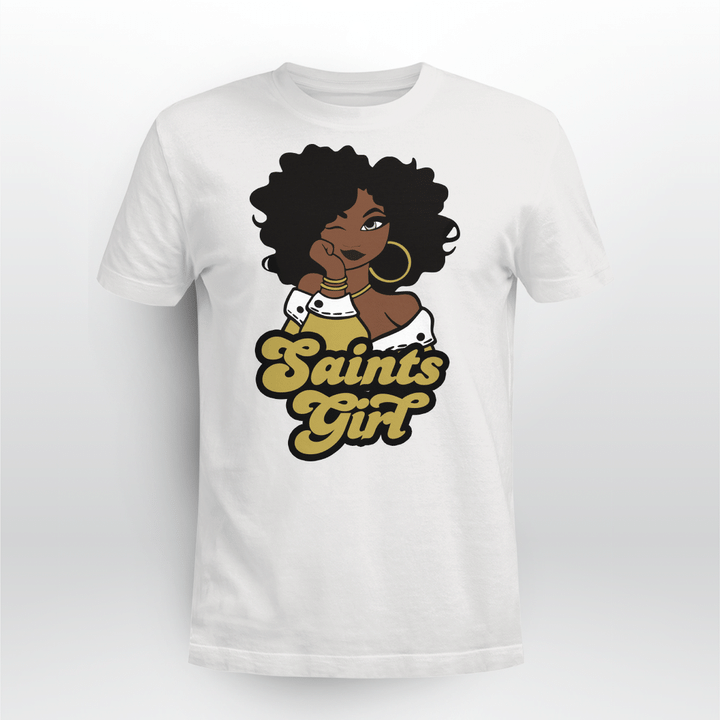 Saints Classic shirt girl football girl